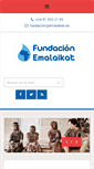 Mobile Screenshot of fundacionemalaikat.es